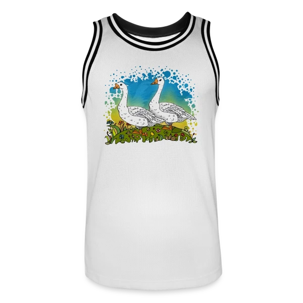 Code Mystère 4619 sur Maillot de basket Homme