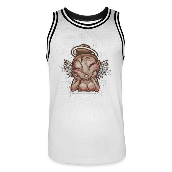 Ange Bulle Fantaisie sur Maillot de basket Homme