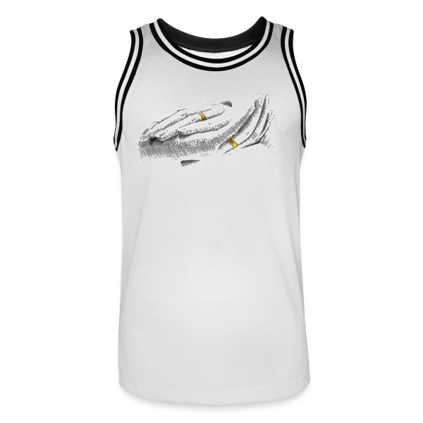 Célébration Mariage Humour sur Maillot de basket Homme