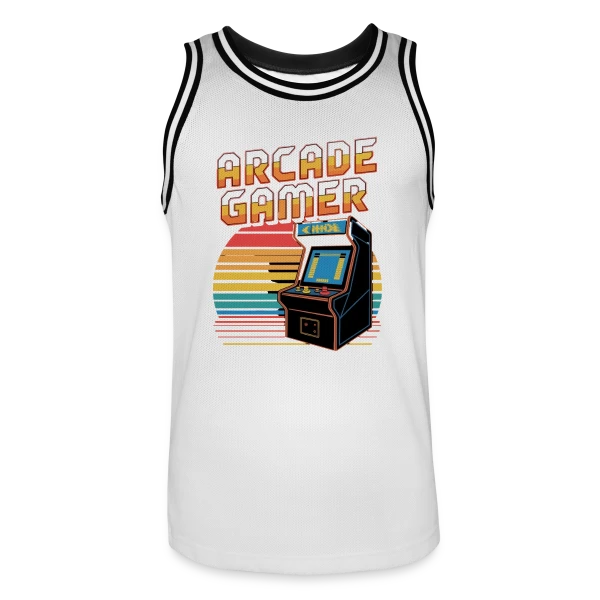 L'Esprit Arcade Gamer sur Maillot de basket Homme