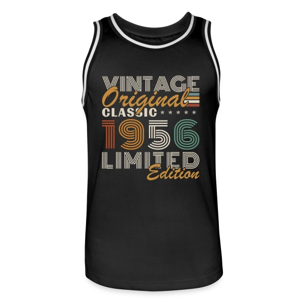 Vintage Original 1956 Classique sur Maillot de basket Homme
