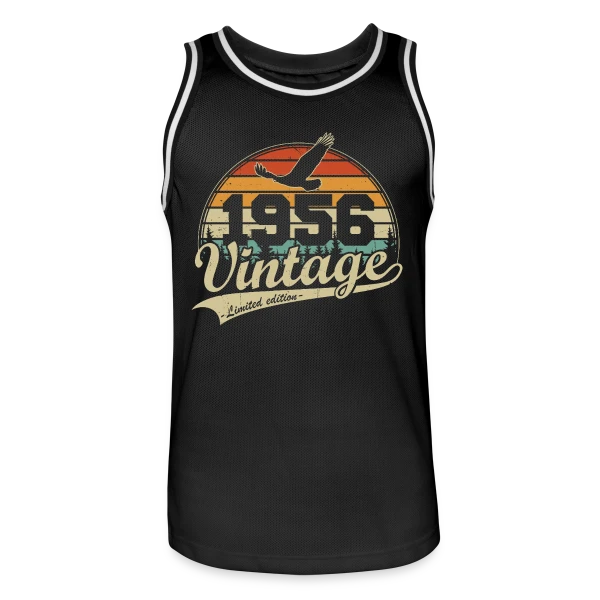 Aigle Vintage 1956 sur Maillot de basket Homme