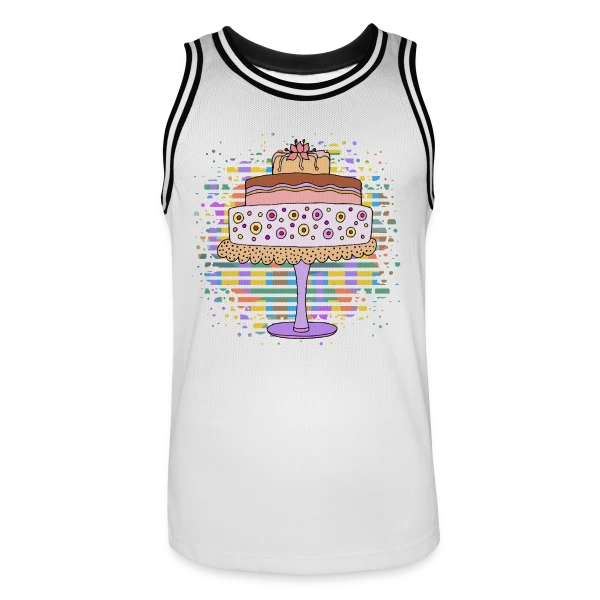 L'Élégance du Nombre 3003 sur Maillot de basket Homme