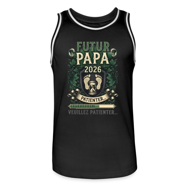 Gravure Héraldique Premium sur Maillot de basket Homme