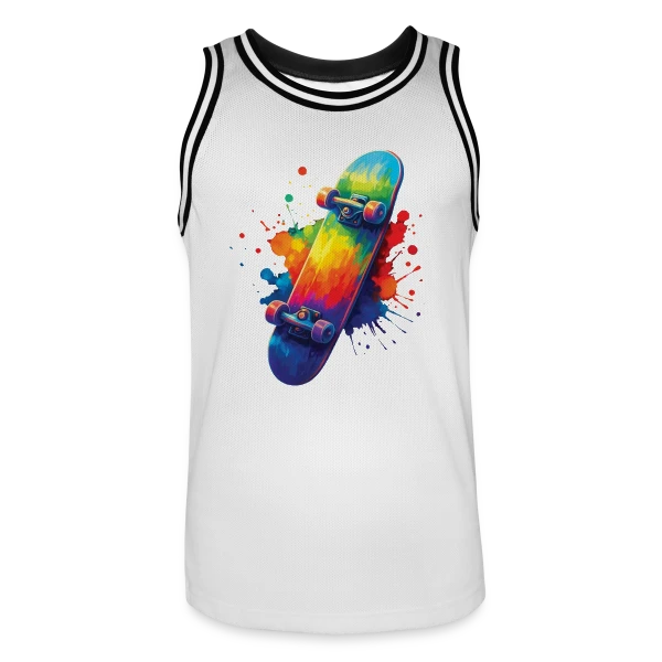 Maître du Skate sur Maillot de basket Homme