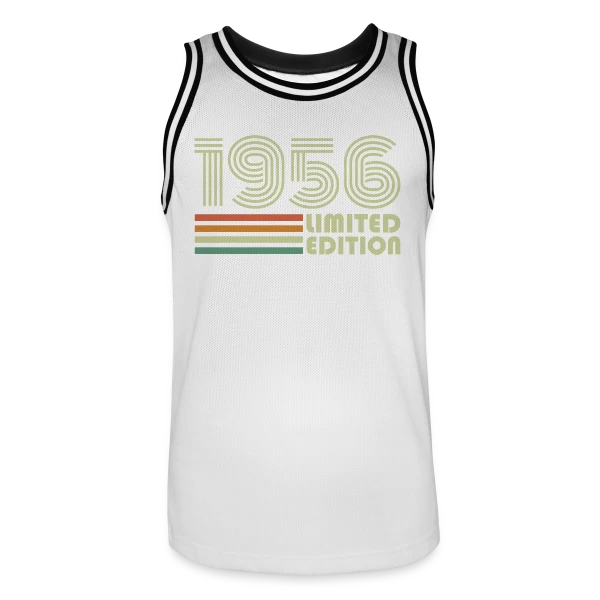 Année 1956 Édition Limitée sur Maillot de basket Homme