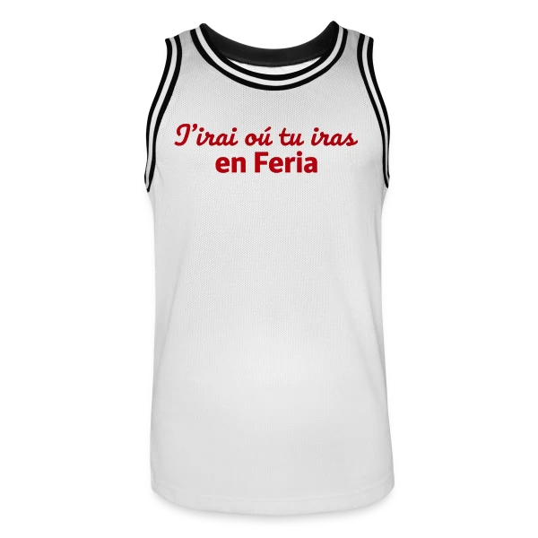 Esprit Feria Festive sur Maillot de basket Homme