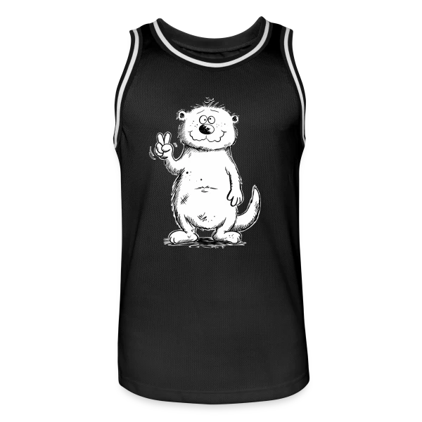 Loutre Zen sur Maillot de basket Homme