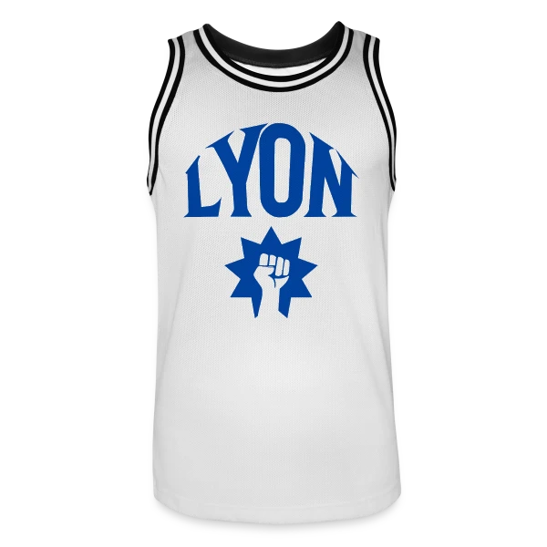 Lyon Force Citoyenne sur Maillot de basket Homme