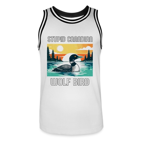 Plongeon Canadien Rétro sur Maillot de basket Homme