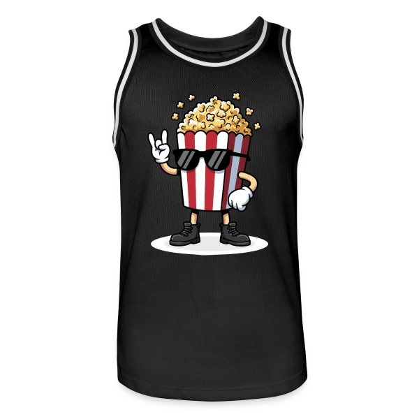 Motif Géométrique Contemporain sur Maillot de basket Homme