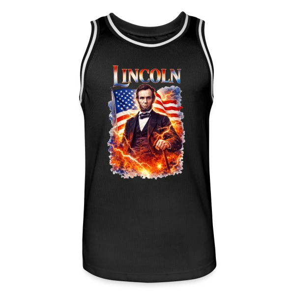 Abraham Lincoln Légendaire sur Maillot de basket Homme