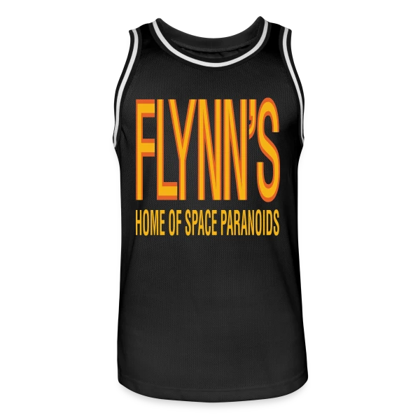 Flynn's Space Paranoids : Hommage Rétro-Gaming sur Maillot de basket Homme