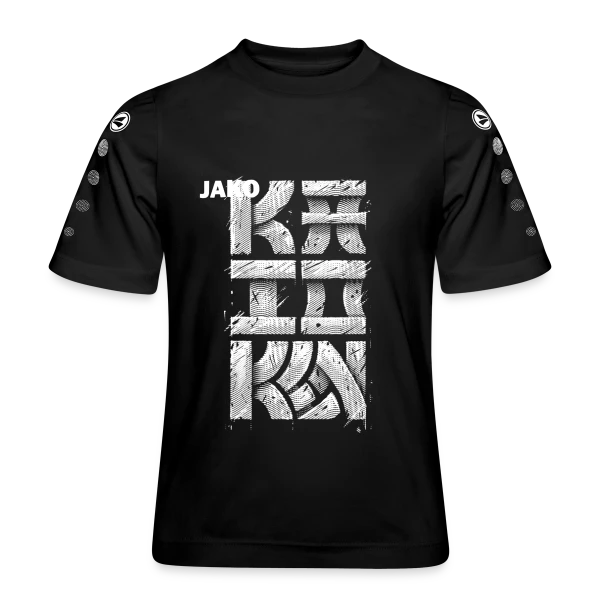 Kaioken : Explosion de Puissance Saiyan sur Maillot Team JAKO Enfant