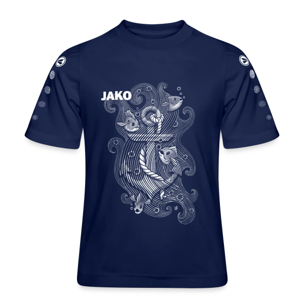 L'Ancre des Profondeurs sur Maillot Team JAKO Enfant