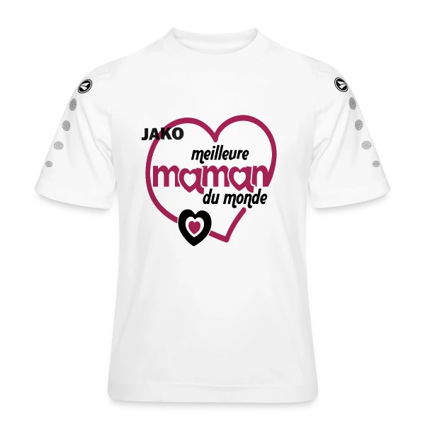 La Meilleure Maman du Monde sur Maillot Team JAKO Enfant