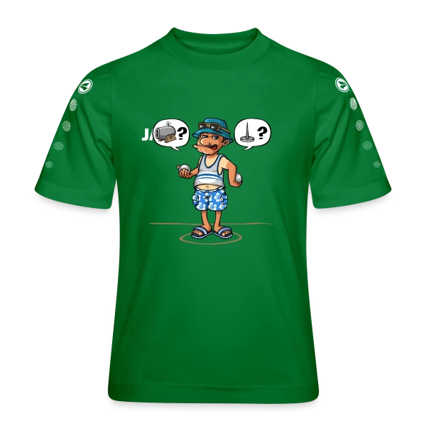 Passion Pétanque sur Maillot Team JAKO Enfant