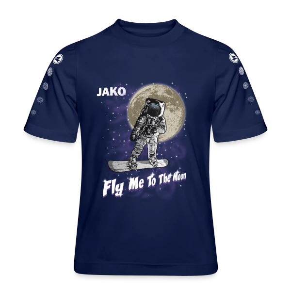Snowboarder lunaire sur Maillot Team JAKO Enfant