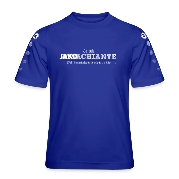 Attachiante : Assumez Votre Caractère Unique sur Maillot Team JAKO Enfant