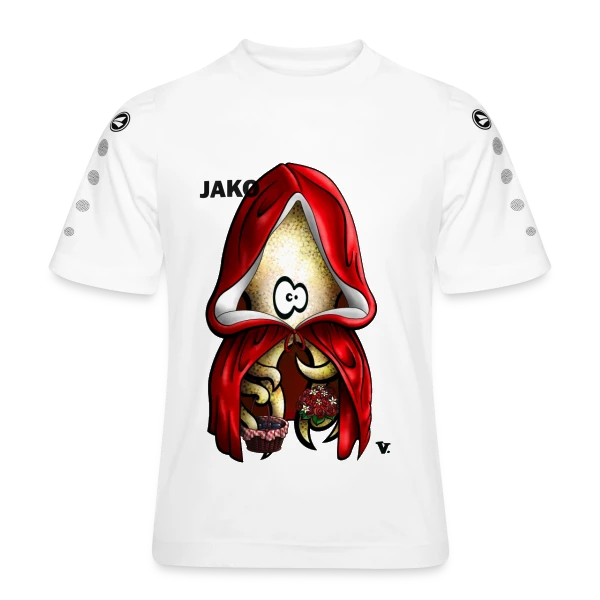 Le Petit Chaperon Poulpe sur Maillot Team JAKO Enfant