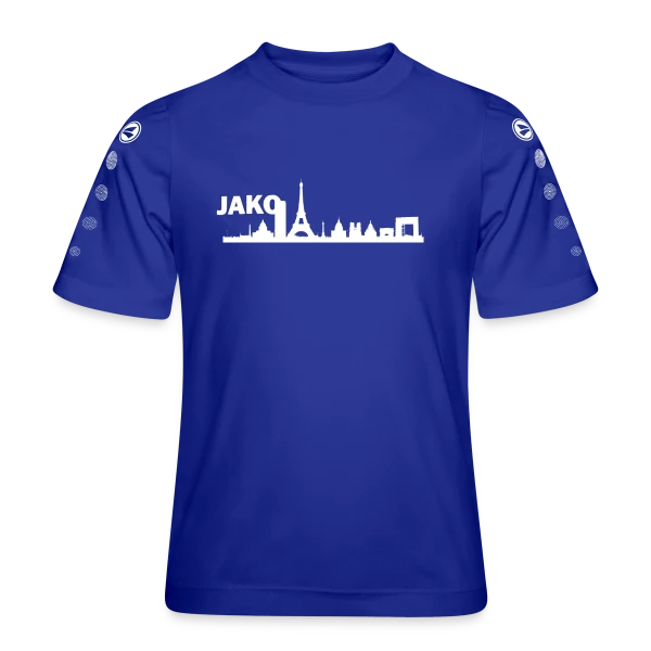 Silhouette Parisienne Élégante sur Maillot Team JAKO Enfant