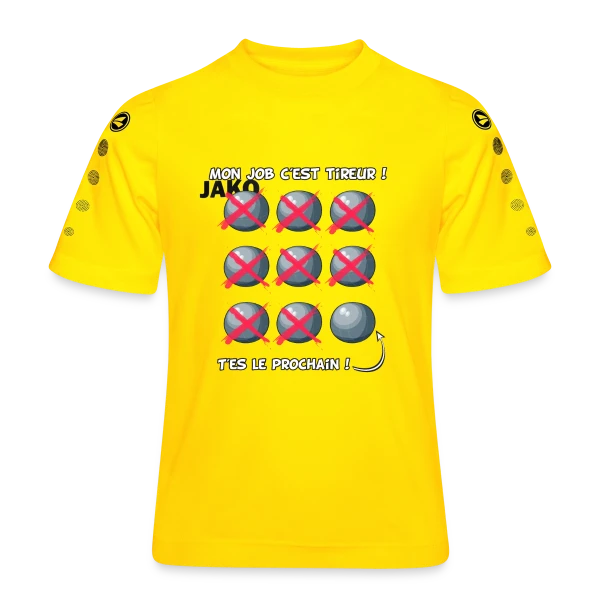 Profession Tireur : Précision et Passion sur Maillot Team JAKO Enfant