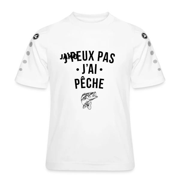 J'peux Pas, J'ai Pêche ! sur Maillot Team JAKO Enfant
