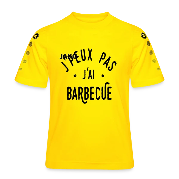 J'PEUX PAS J'AI BARBECUE - Humour & Grillades sur Maillot Team JAKO Enfant