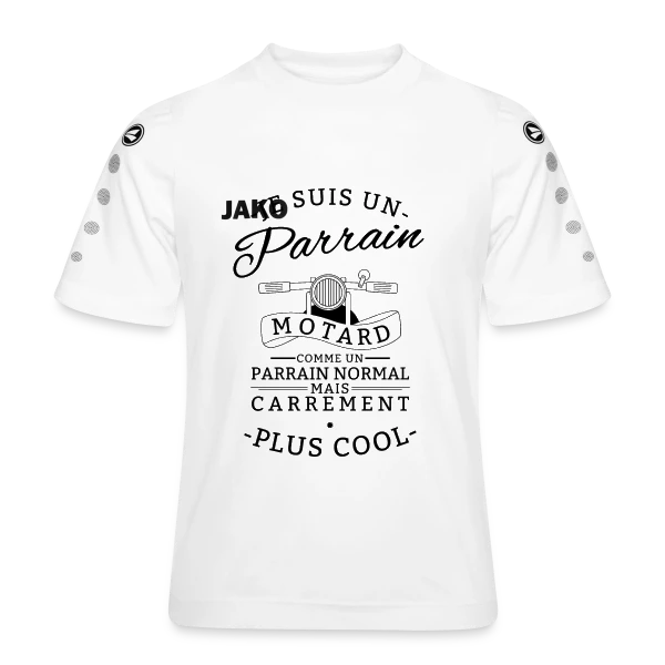 Parrain Motard : Le Plus Cool sur Maillot Team JAKO Enfant