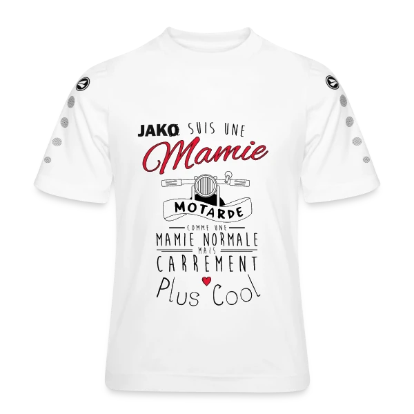 Mamie Motarde Super Cool sur Maillot Team JAKO Enfant