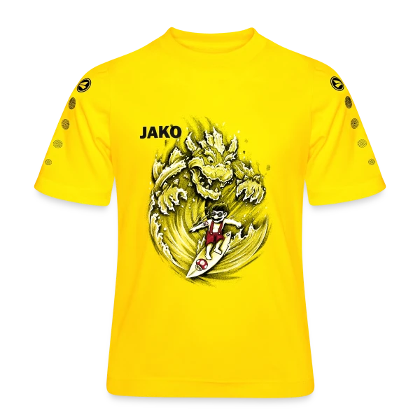Mario, le Surfeur de Bowser sur Maillot Team JAKO Enfant