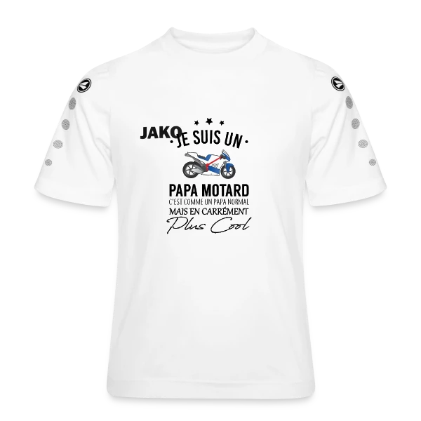 Super Papa Motard sur Maillot Team JAKO Enfant