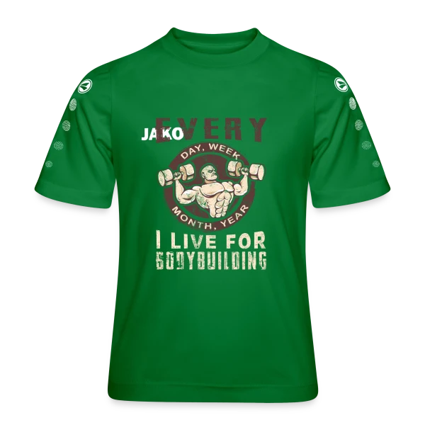 Bodybuilding: La Passion de la Musculation sur Maillot Team JAKO Enfant