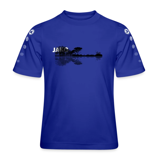 Guitare Électrique & Paysage Enchanté sur Maillot Team JAKO Enfant