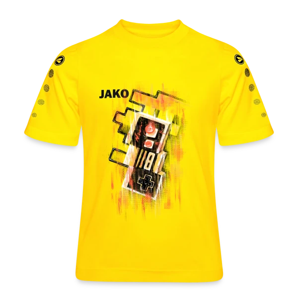 Manette Rétro Floue NES sur Maillot Team JAKO Enfant
