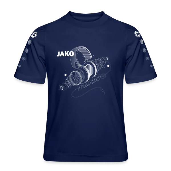 Casque Audio Déconstruit sur Maillot Team JAKO Enfant