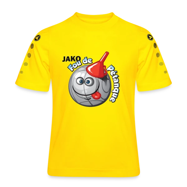 Passion Pétanque sur Maillot Team JAKO Enfant