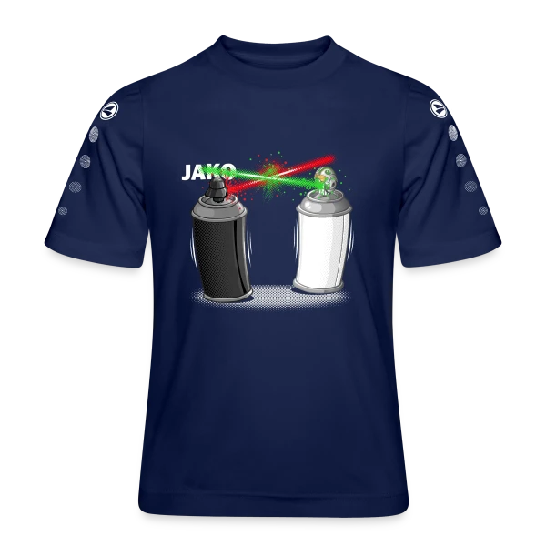 Graffiti Urbain sur Maillot Team JAKO Enfant