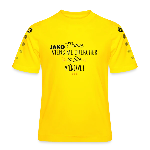 Mamie, au secours, ta fille m'énerve ! sur Maillot Team JAKO Enfant
