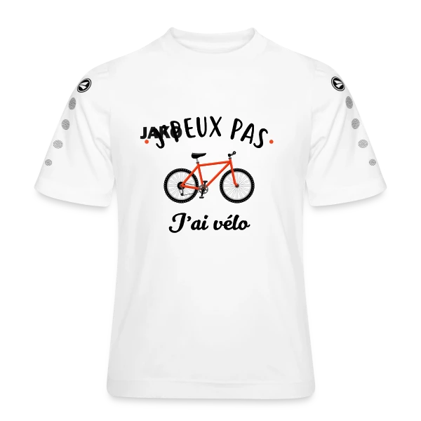 J'peux Pas J'ai Vélo sur Maillot Team JAKO Enfant