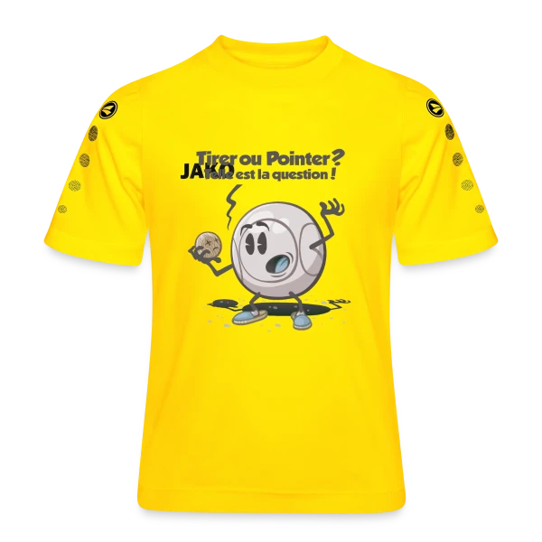 Pétanque : Tirer ou pointer ? sur Maillot Team JAKO Enfant