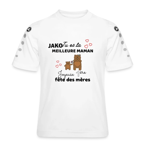 Bébé Ma Première Fête des Mères : Meilleure Maman Ours sur Maillot Team JAKO Enfant