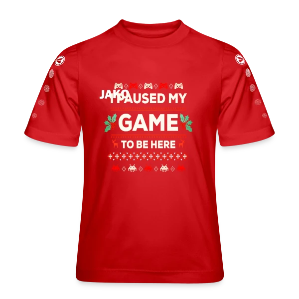 Joyeux Noël au Gamer : T-shirt Cadeau Idéal PC Zocker sur Maillot Team JAKO Enfant
