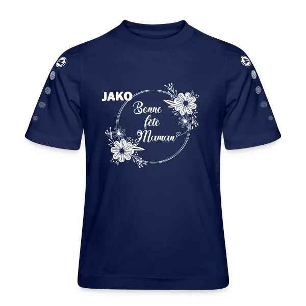 Bonne Fête Maman - Cadeau Tendresse sur Maillot Team JAKO Enfant