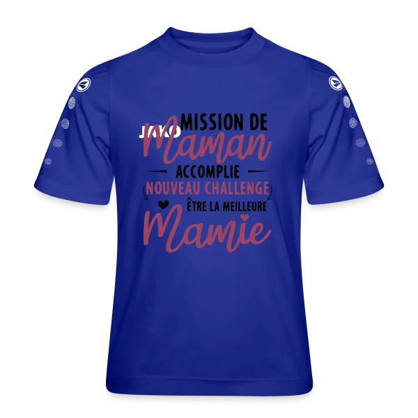 Mission Maman Accomplie : J'deviens Mamie ! Annonce Grossesse sur Maillot Team JAKO Enfant