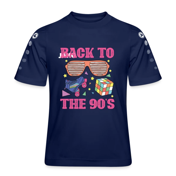Retour Années 90 Fun sur Maillot Team JAKO Enfant