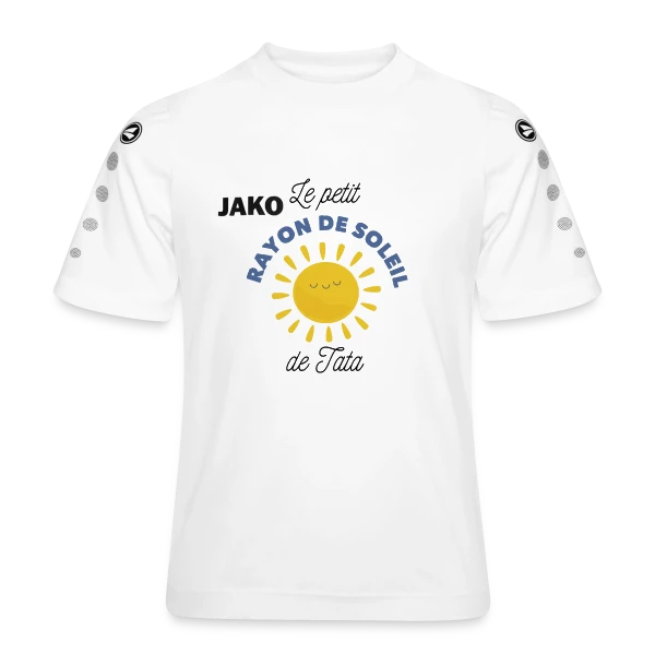 Le Rayon de Soleil de Tata sur Maillot Team JAKO Enfant