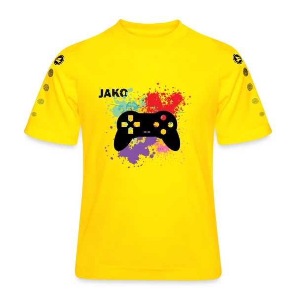 Ma Console, Ma Vie : T-shirt Gamer Rétro Passion sur Maillot Team JAKO Enfant
