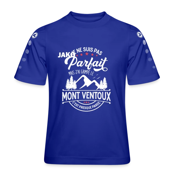 Ascension du Mont Ventoux : Presque Parfait, J'ai Grimpé le Ventoux ! sur Maillot Team JAKO Enfant