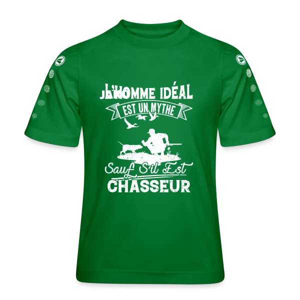 L'Homme Idéal est Chasseur : Un Mythe Réel ! sur Maillot Team JAKO Enfant